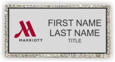 (image for) Marriott Silver Bling Badge with Niceguard