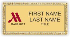 (image for) Marriott Gold Bling Badge with Niceguard