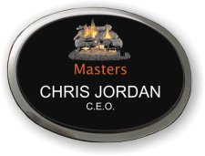 (image for) Masters Black Executive Oval Badge