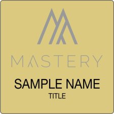 (image for) Keller Williams Mastery Gold Square Badge