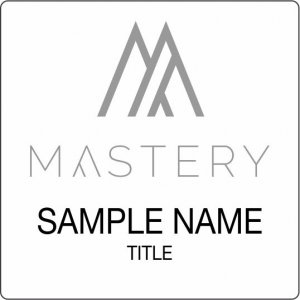 (image for) Keller Williams Mastery White Square Badge