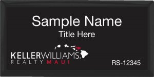 (image for) Keller Williams Maui Executive Black Badge with Black Insert