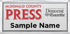 (image for) NWADG McDonald County Press Executive Silver badge
