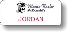 (image for) McDonald's Monte Carlo White Badge