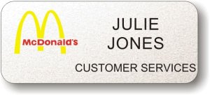 (image for) McDonald\'s Silver Badge