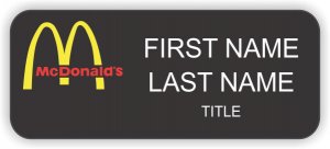 (image for) McDonald\'s Black Badge