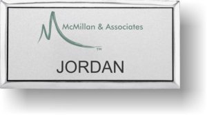 (image for) McMillan & Associates Silver Executive Badge