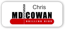 (image for) MD Cowan Drilling Rigs White Badge
