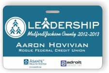 (image for) Medford Chamber Leadership Badge (Blue Logo)