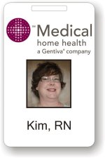 (image for) Medical Home Health Photo ID Badge