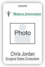 (image for) Medical Innovations Photo ID Badge