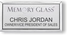 (image for) Memory Glass Executive Silver Badge