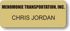 (image for) Menomonie Transportation, Inc. Gold Badge