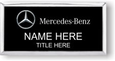 (image for) Mercedes-Benz Executive Black/Silver Badge