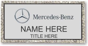 (image for) Mercedes-Benz Bling Silver Badge