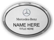 (image for) Mercedes-Benz Oval Executive Silver Badge
