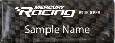 (image for) Mercury Racing Carbon Badge badge
