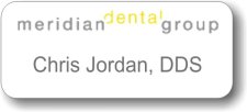 (image for) Meridian Dental Group White Badge