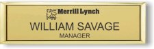 (image for) Merrill Lynch Small Executive Gold Badge