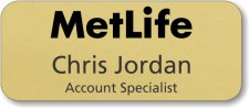 (image for) Metlife Logo B Gold Badge