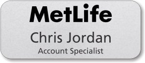 (image for) Metlife Logo B Silver Badge