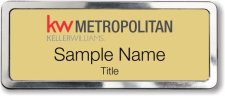 (image for) Keller Williams - Metropolitan Polished Prestige Gold Badge