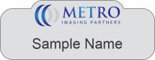 (image for) Metro Imaging Partners Silver Shaped Badge