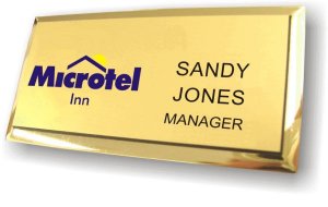 (image for) Microtel Inn Logo A Executive Gold Badge