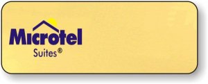 (image for) Microtel Suites Logo B Logo Only Gold Badge