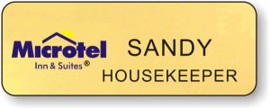 (image for) Microtel Inn & Suites Logo C Gold Badge