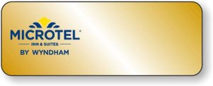 (image for) Microtel Inn & Suites Logo D Gold Badge Logo Only