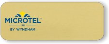 (image for) Microtel Inn Logo E Gold Badge Logo Only