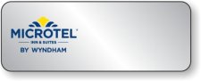 (image for) Microtel Inn & Suites Logo D Silver Badge Logo Only