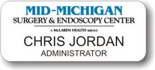 (image for) Mid-Michigan Surgery & Endoscopy White Badge