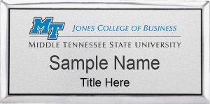 (image for) Middle Tennessee State College, Jones College of Business - Silver Executive Badge