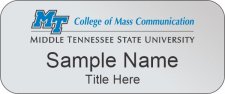 (image for) Middle Tennessee State University, College of Mass Communication - Silver Badge