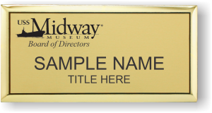 (image for) USS Midway Museum Board of Directors Executive Gold badge