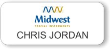 (image for) Midwest Special Instruments White Badge