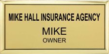 (image for) Mike Hall Insurance Agency Executive Gold Badge
