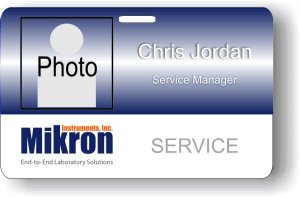 (image for) Mikron Instruments, Inc. Photo ID Badge