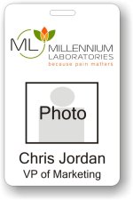 (image for) Millennium Laboratories Photo ID Badge