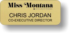 (image for) Miss Montana Scholarship Program Gold Badge