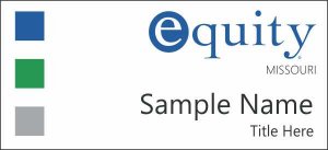 (image for) Equity Real Estate White Square Corner badge