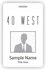 (image for) Barrett & Stokely - 40 West Photo ID Vertical badge