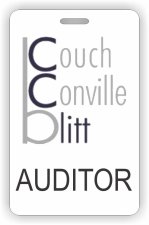 (image for) Couch, Conville, & Blitt, LLC AUDITOR ID Vertical badge - Auditor