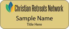 (image for) Lake Williamson Christian Center Standard Gold Badge