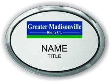 (image for) Greater Madisonville Realty Company Oval Executive Silver badge