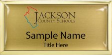 (image for) Jackson County Schools Gold Executive Badge