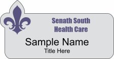 (image for) Senath South Health Care Shaped Silver badge