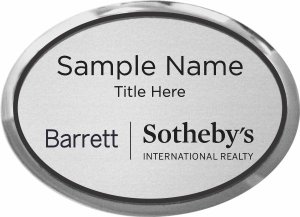 (image for) Barrett Sotheby\'s Realty - Silver Oval Executive Badge